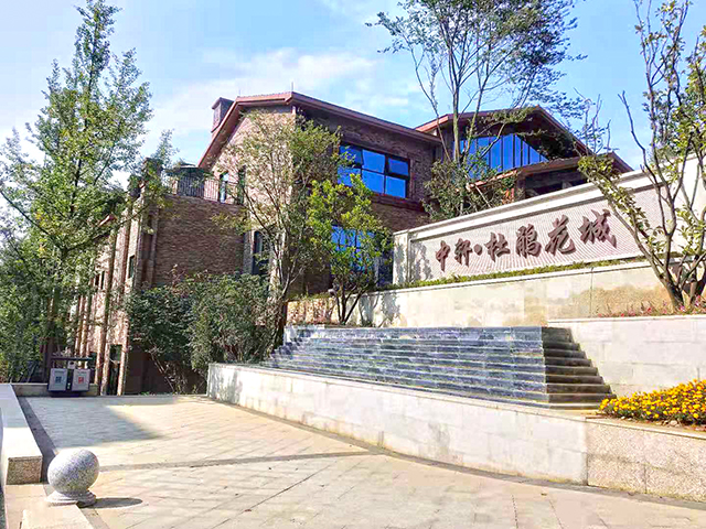 貴（guì）州（zhōu）畢節中軒杜鵑花城陽（yáng）台護欄項目