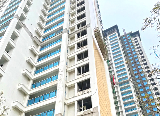 湖北荊州武地電建荊韻住（zhù）宅欄杆工程項目
