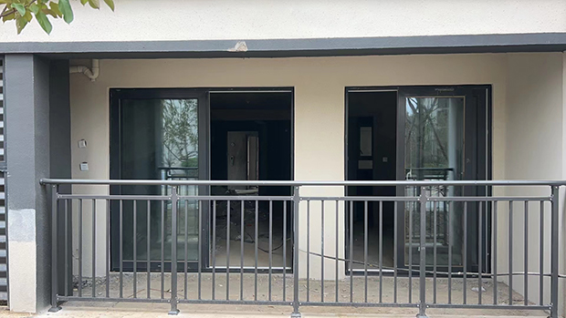 安徽（huī）馬鞍山瀚棠翰林首府鋅鋼欄杆工程-01