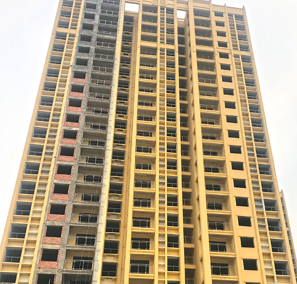 貴州遵義桃溪紫雲台（tái）玻璃欄杆、飄窗項目（mù）