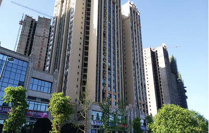 四川（chuān）宜賓北新國際工程采購華（huá）禹鋅鋼陽台護欄